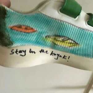 Blades Shoe Co. Ocean Edition Size Mena 7 Womens 8.5 Strap-On Sneakers Unisex